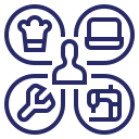 Hospitality, Travel & Customer Support icon