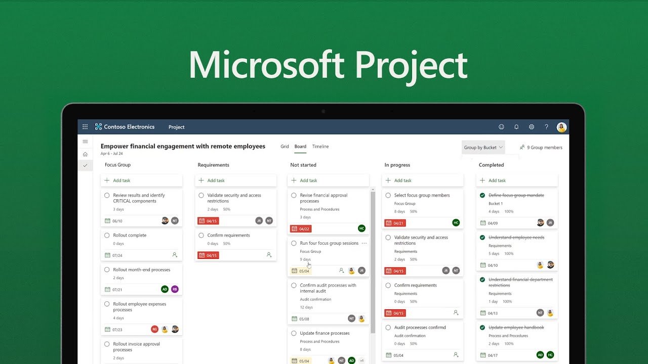 Microsoft (MS) Project Management: BEGINNER to EXPERT